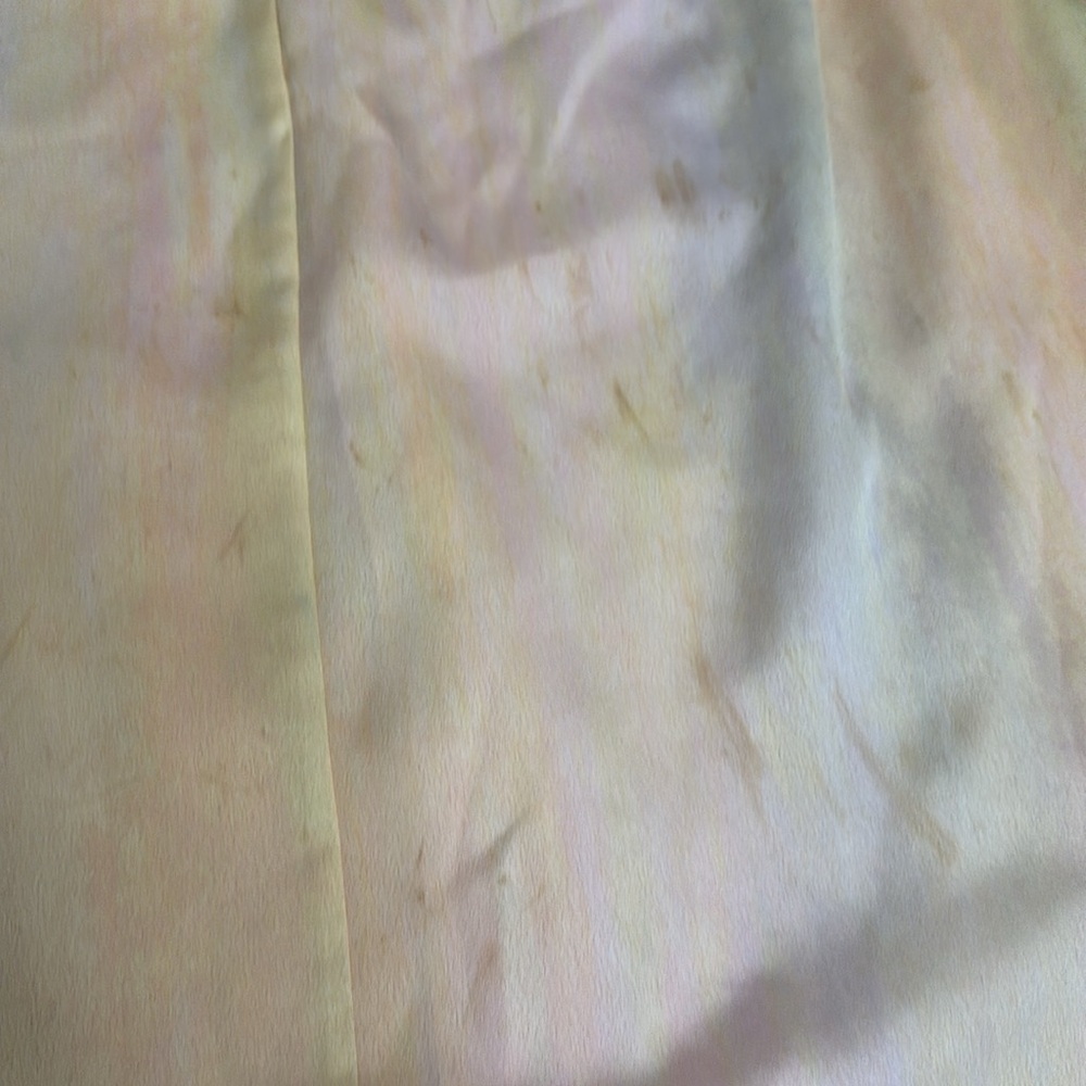 Vince Draped Midi Skirt in Rainbow Wash - Size 8 - Picture 12 of 16